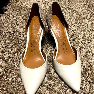 High heels CK color bone